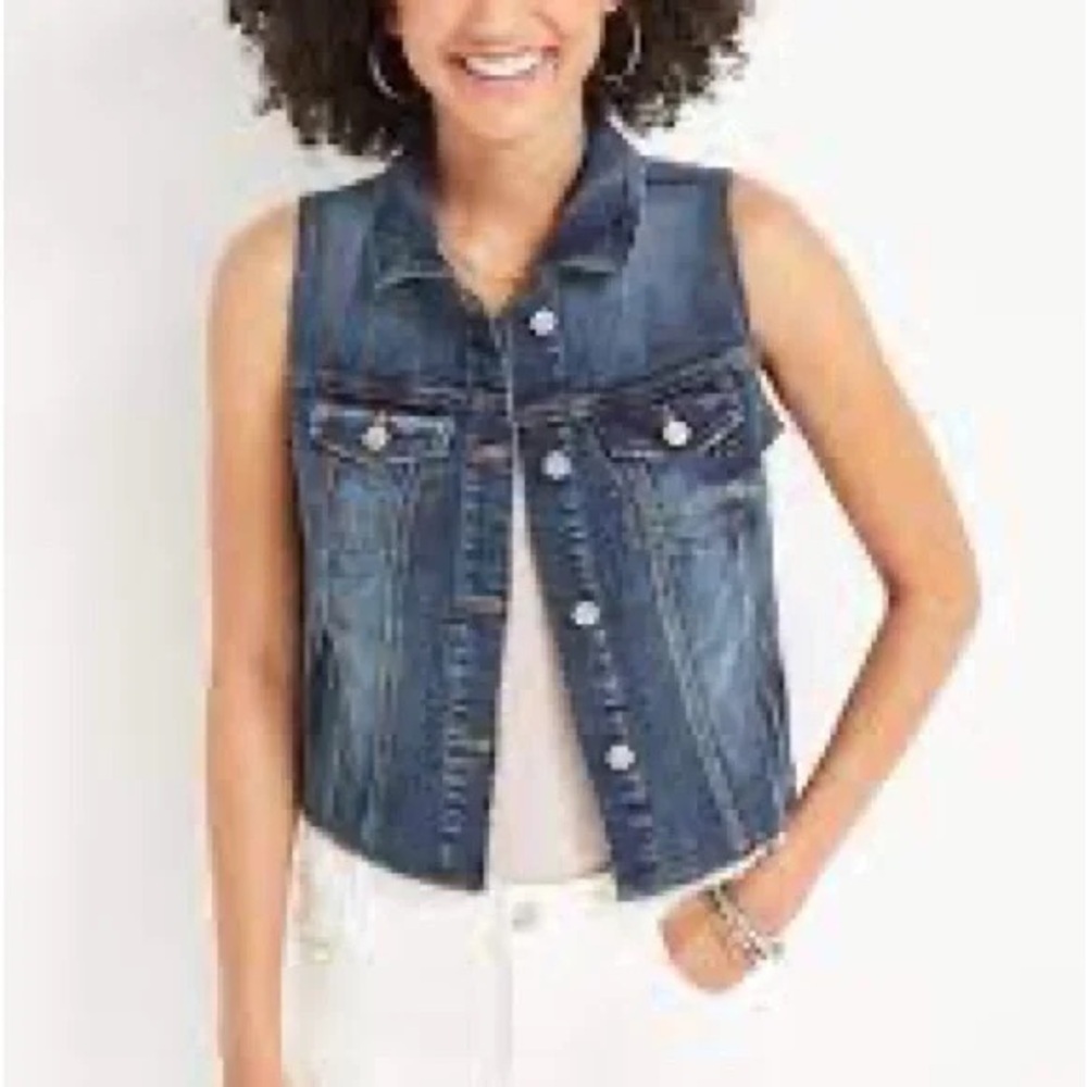 Maurice’s | Denim Vest Boho Size Small - Picture 9 of 9